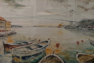 Ahmet Öğreten S. Boya 30x42